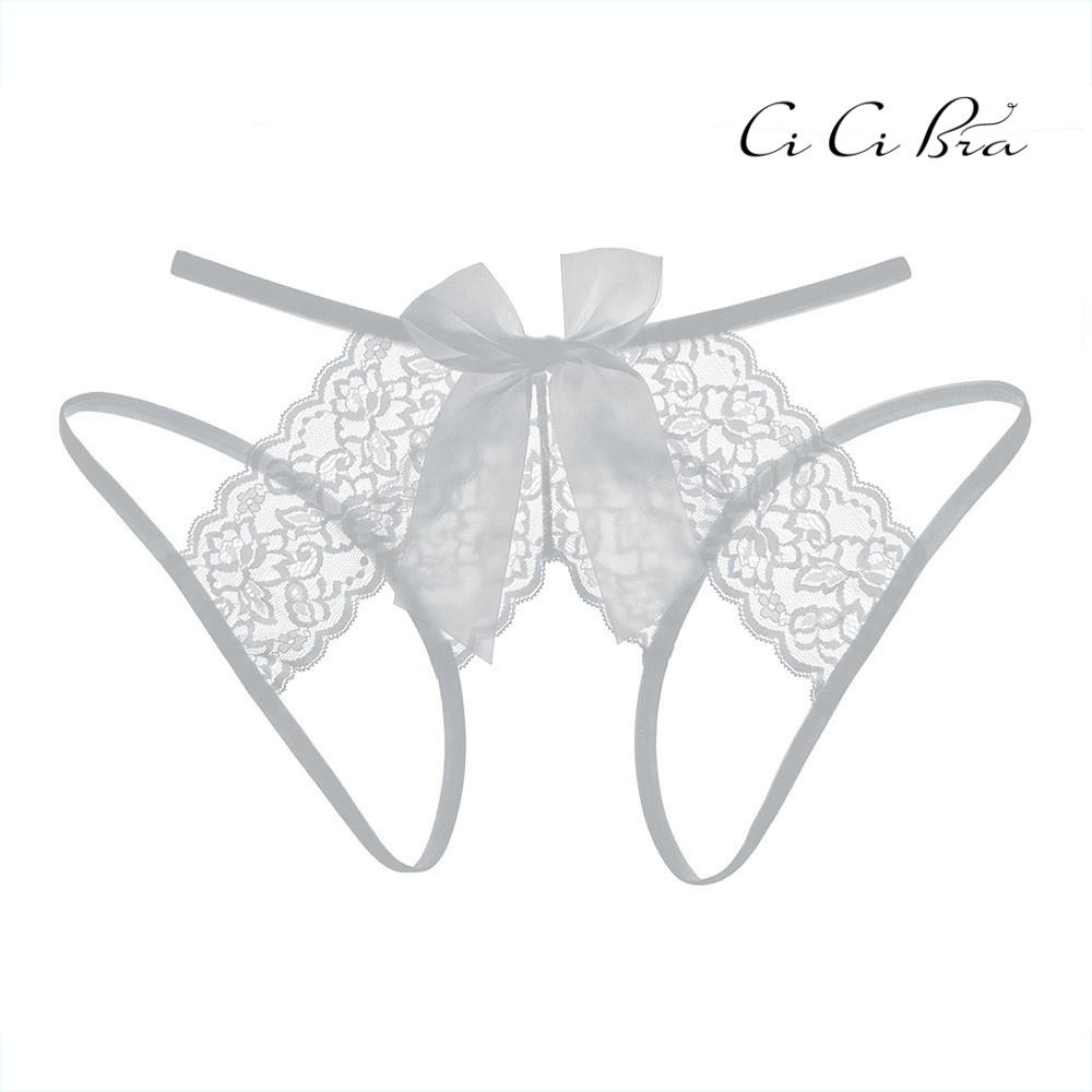 Quần lót ren nơ không đáy gợi cảm sexy mềm mại thoải mái Cici Bra - QL56 | BigBuy360 - bigbuy360.vn
