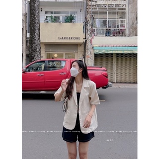 ÁO BLAZER DẠ TWEED