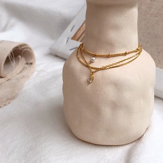 N09.Lắc tay bạc mạ vàng Klara