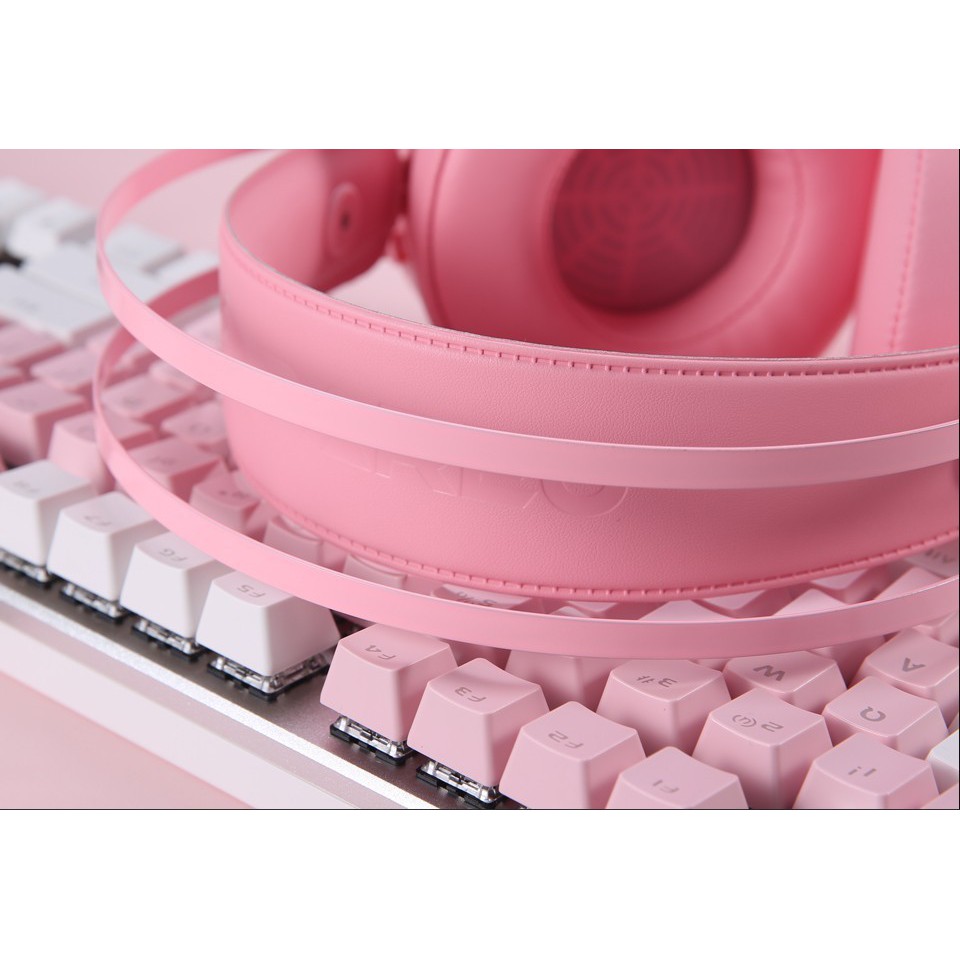 Tai nghe DareU EH722s Magic Queen 7.1 USB (Màu Hồng) - Hàng chính hãng BH 1 năm