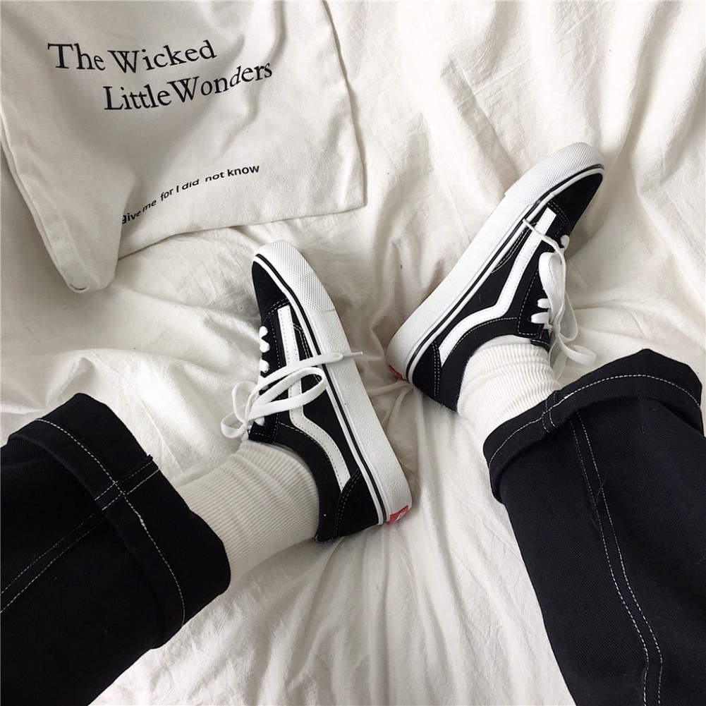 [Ảnh+Video thật][Full bill +box] GIÀY 𝐕𝐀𝐍𝐒 OLD SKOOL MÀU ĐEN Giày thể thao nam nữ cao cấp thời trang 2022 | BigBuy360 - bigbuy360.vn