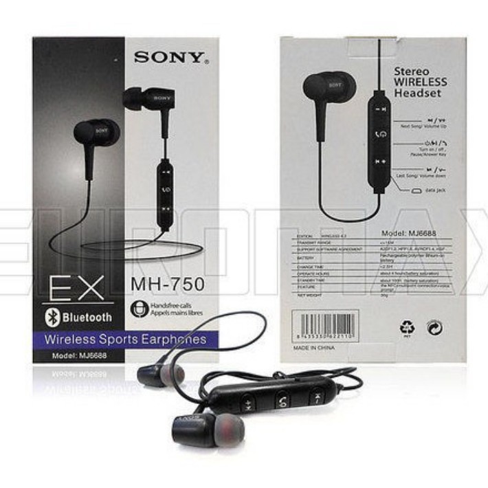 [Rẻ nhất shopee] TAI BLUETOOTH SONY MH-750 CÓ THẺ NHỚ