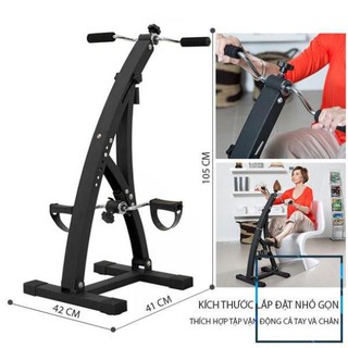 Xe đạp tập Dual  Bike Cho người già tập vận động tay chân giá rẻ
