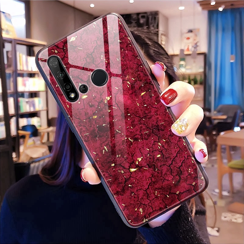 Casing OPPO A53 2020 A92 A52 A92s A31 2020 A91 A5 A9 2020 Find X2 Reno 3 Pro 2 Z 2F 2Z Ace Ốp điện thoại họa tiết đính lá vàng sang trọng | BigBuy360 - bigbuy360.vn