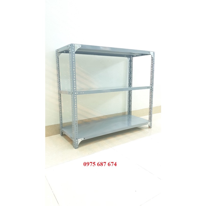 Kệ sắt v lỗ đa năng đựng đồ 3 tầng dài 0.6m, cao 1m, rộng 0,4m