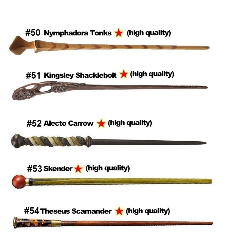 Đũa Thần harry potter 54 Phong Cách Bằng Kim Loại Kèm Hộp Sưu Tầm Chất Lượng Cao Hóa Trang halloween