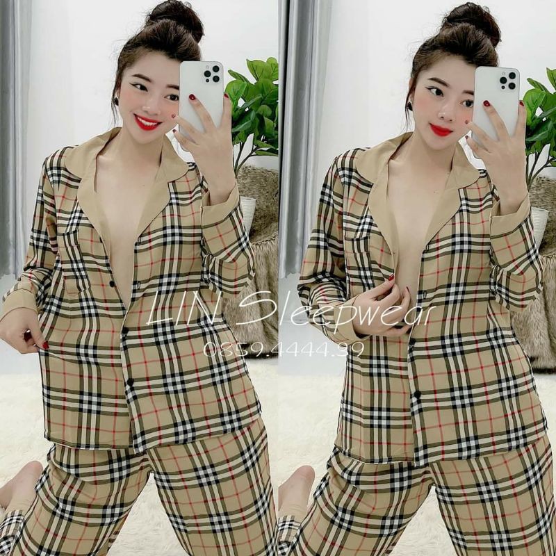 PIJAMA ĐỒ BỘ CAO CẤP CHẤT LỤA MAI NGÔ CỰC XỊN MẪU THIẾT KẾ ĐỘC QUYỀN - SHOP DƯƠNG XUÂN