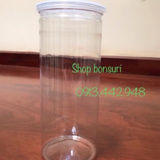 Combo 20 hủ nhựa pet 1000ml( 20cm*8,5cm)