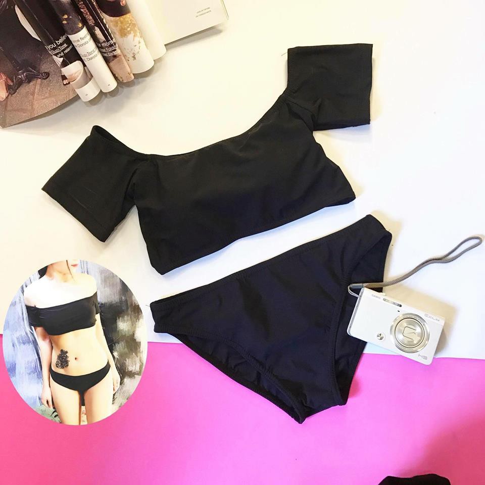 Bikini Áo cộc tay rơi vai BA180005F1 | BigBuy360 - bigbuy360.vn