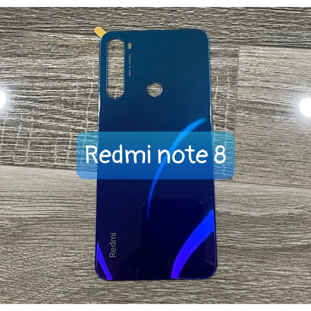 Kính lưng xiaomi Redmi note 8