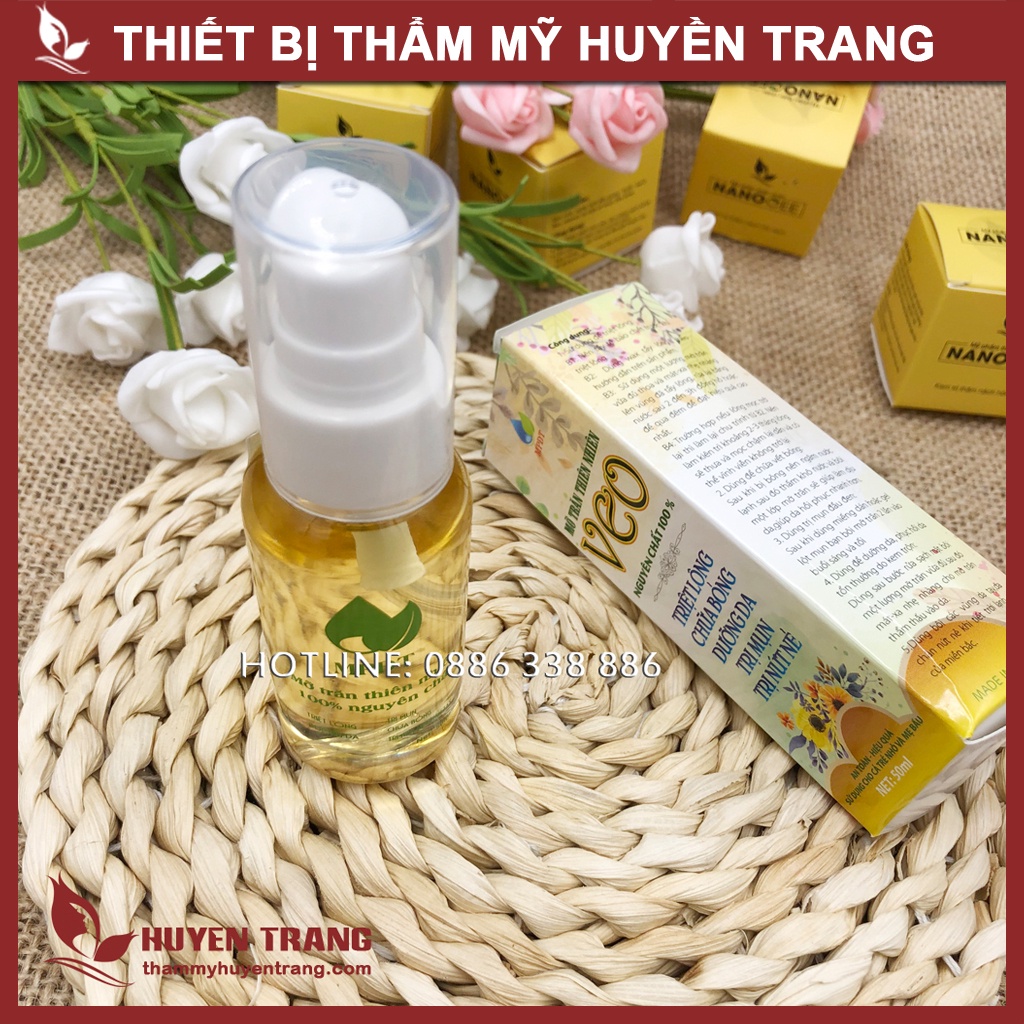 Mỡ Trăn Tươi Tẩy Lông, Giảm Mụn, Hết Nứt Nẻ, Chữa Bỏng (Phỏng), Dưỡng Da, Bôi Sau Khi Wax Triệt Lông - Huyền Trang