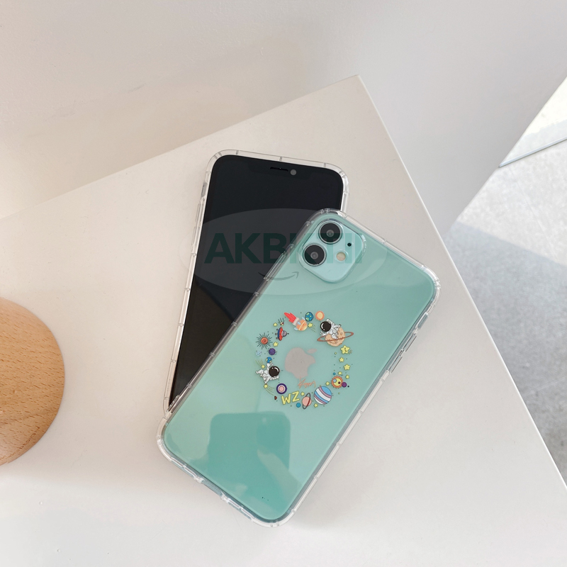 Ốp Điện Thoại Tpu Mềm Màu Trong Suốt In Hình Phi Hành Gia Cho Iphone 12 11 Pro Max Xs Max X Xr 7 8 Plus | BigBuy360 - bigbuy360.vn