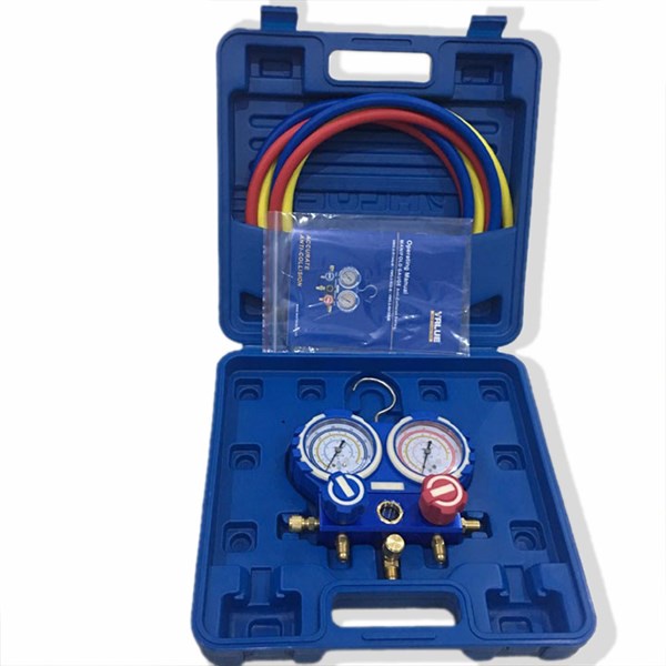 Bộ đồng hồ R410 nạp - đo áp suất gas lạnh Value VMG-2-R410A-B Kèm dây
