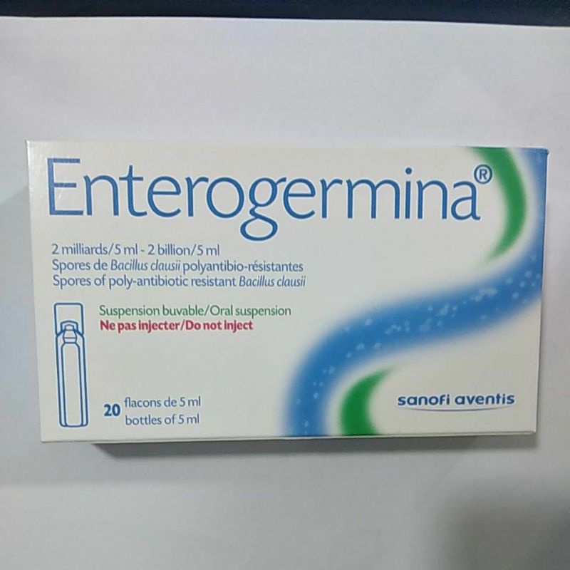 Enterogermina_ Men tiêu hoá của Ý ( hộp 20 ống)
