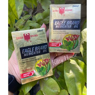 DẦU GIÓ VÀNG CON Ó EAGLE BRAND CHAI 24ML