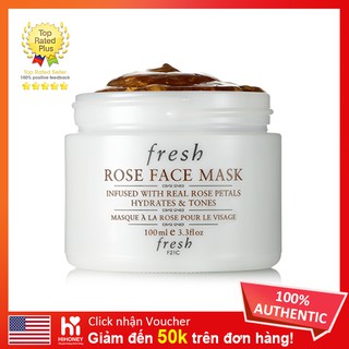 ( Fresh ) Rose Face Mask - Mặt nạ phục hổi sáng da, căng mọng (100ml)
