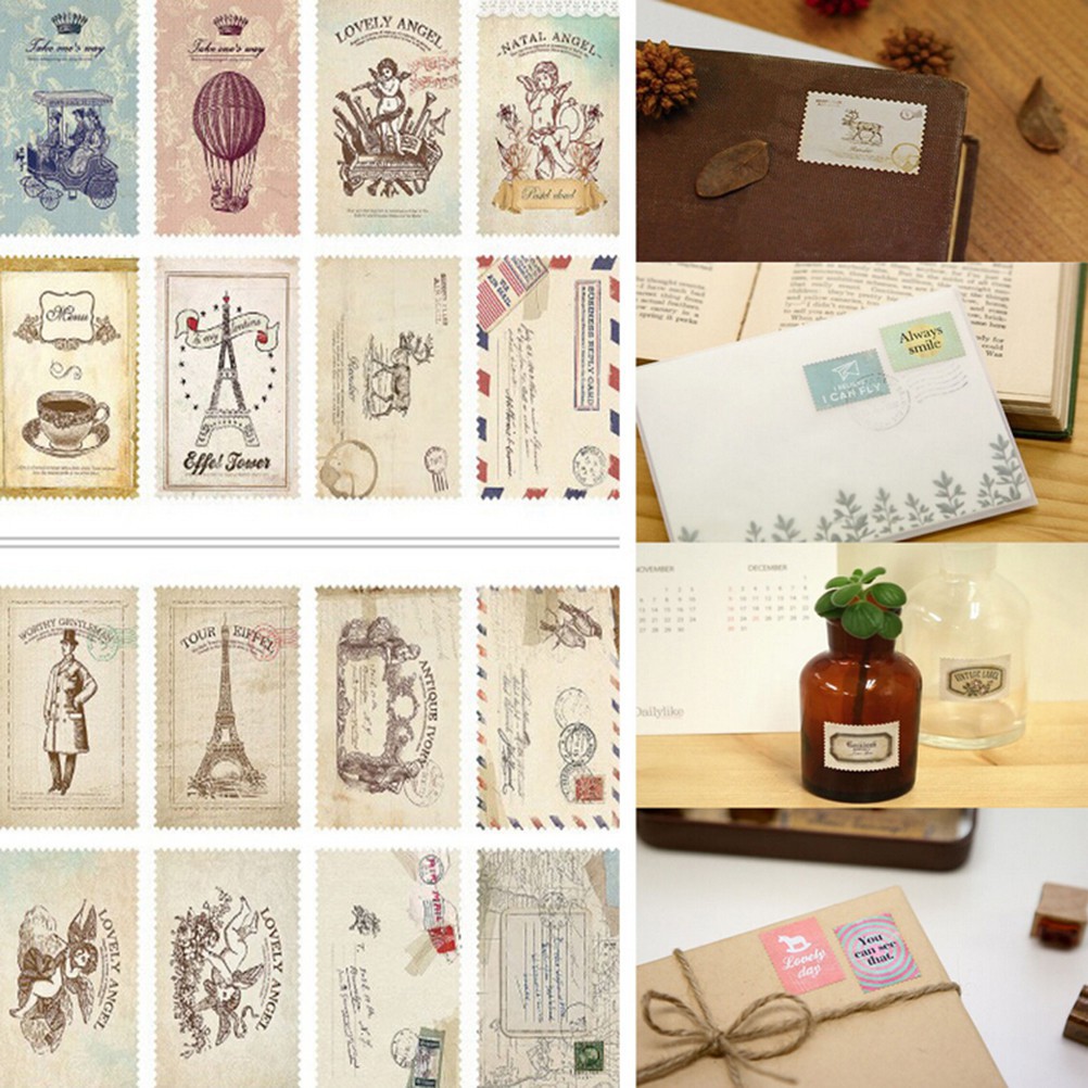 2 Miếng Dán Giấy Note Trang Trí Sổ Lưu Niệm