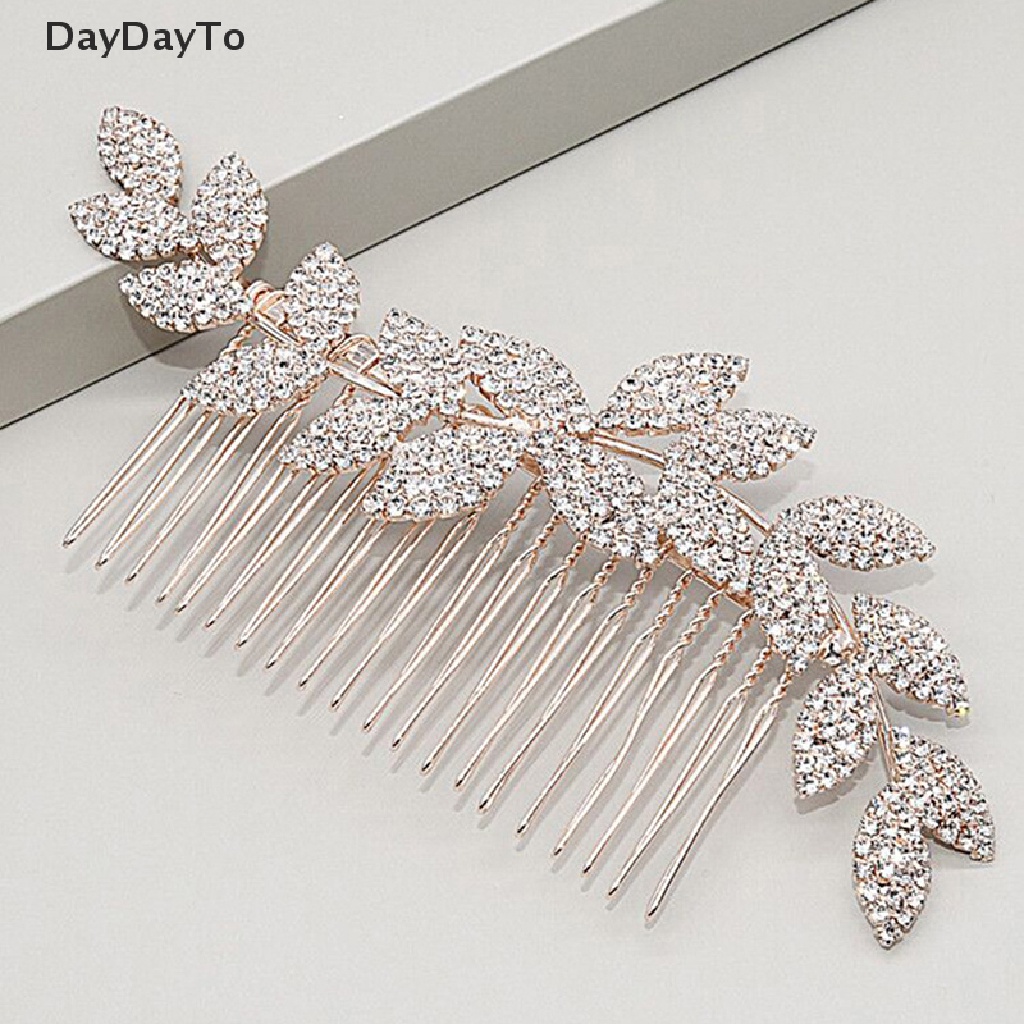 Lược Cài Tóc Đính Đá Thời Trang Dành Cho Nữ