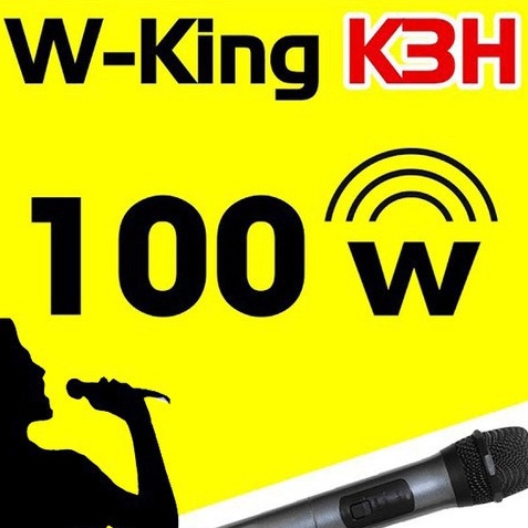Loa karaoke bluetooth W-King K3H 100W tặng kèm mic hát karaoke, Loa di động, Pin cực lâu công suất lớn 100W- BH 12 tháng
