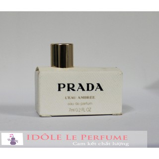 [ mini 7ml ] Nước Hoa Mini Prada L`Eau Ambree 7ml