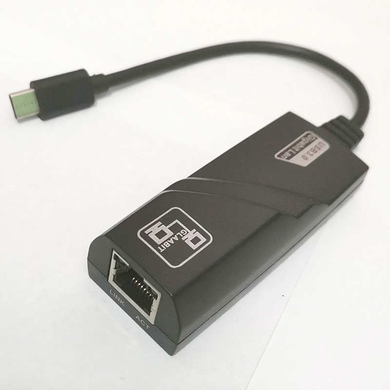 Đầu Chuyển Đổi USB C 3 1 Gigabit Ethernet Rj45 Lan Adapter 3 1 Type C Thẻ