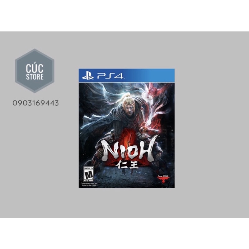 Đĩa chơi game PS4: Nioh