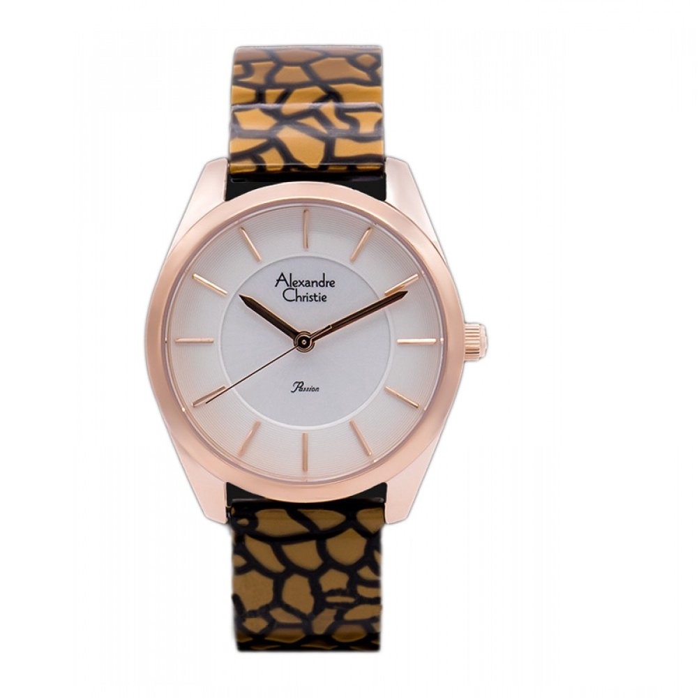 Đồng hồ đeo tay nữ hiệu Alexandre Chrities 2544LHBRGSLYL