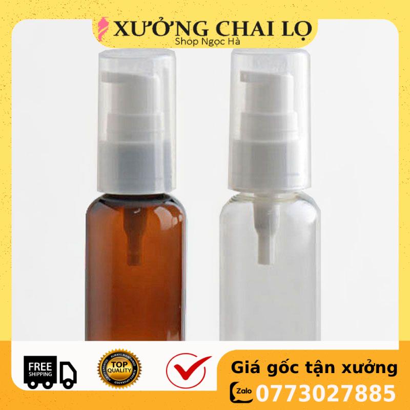 Chai Chiết Mĩ Phẩm ❤ GIÁ RẺ NHẤT ❤ Chai nhựa pet xịt giọt Nâu 20ml,30ml,50ml,100ml chiết mỹ phẩm , phụ kiện du lịch