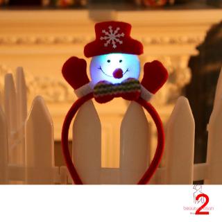 Christmas light single and double headband
