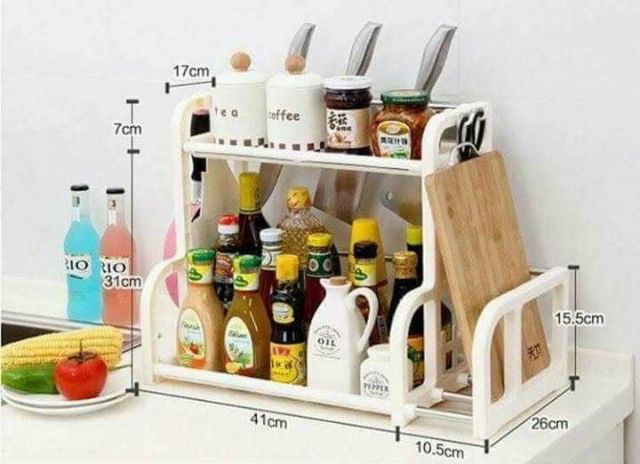Kệ để đồ nhà bếp ,gia vị, dao, thớt