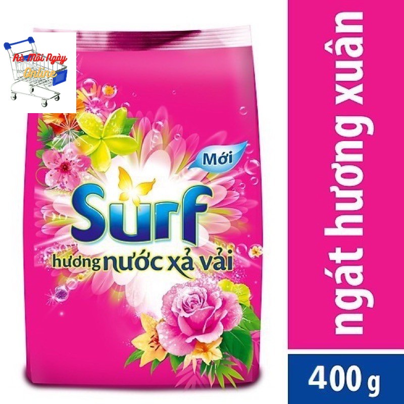 Bột Giặt Surf Hương Nước Xả Vải 400g