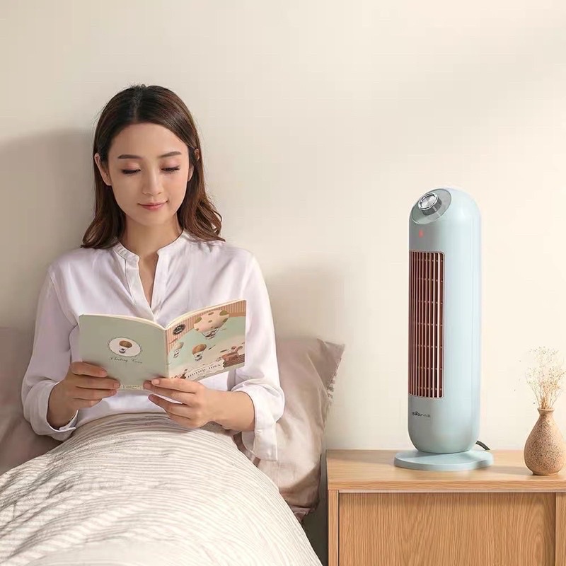 Quạt sưởi đứng Bear, máy sưởi đứng, tiết kiệm điện năng, có thể xoay 90 độ, Hàng chính hãng BH 12 tháng