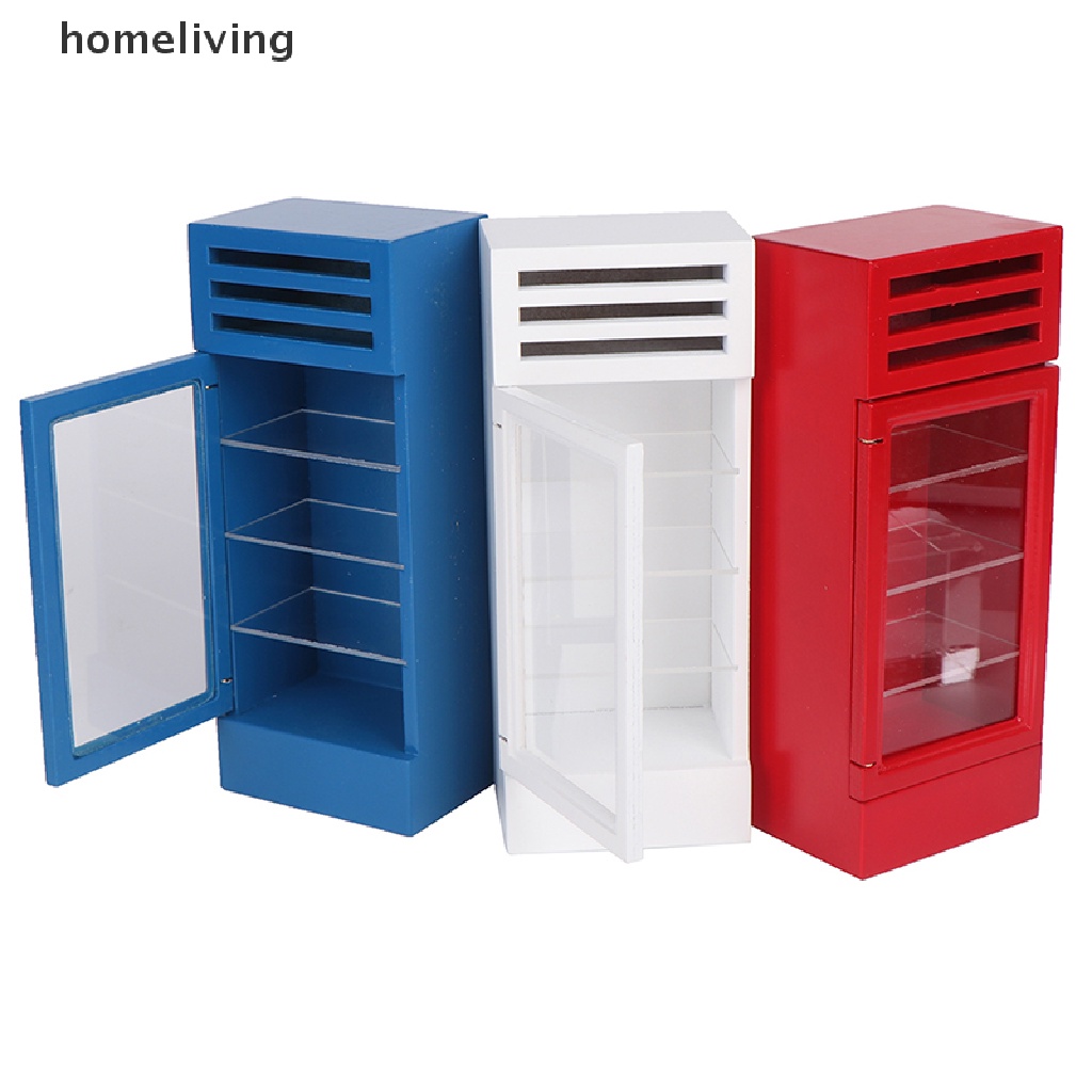 Tủ Lạnh Mini Tỉ Lệ 1: 12 Trang Trí Nhà Búp Bê