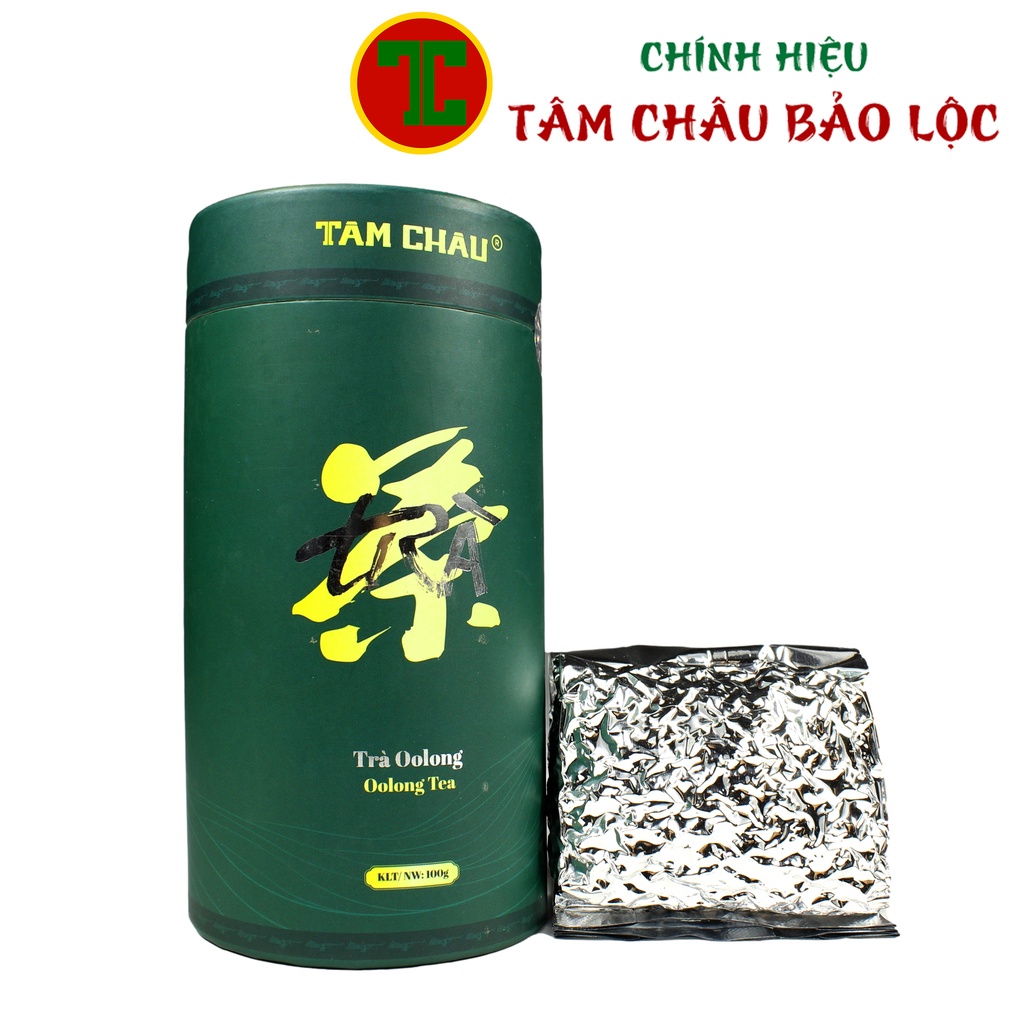 MUA 5 TẶNG 1 - 6 Trà Oolong, Olong Lon Giấy Xanh 100gr