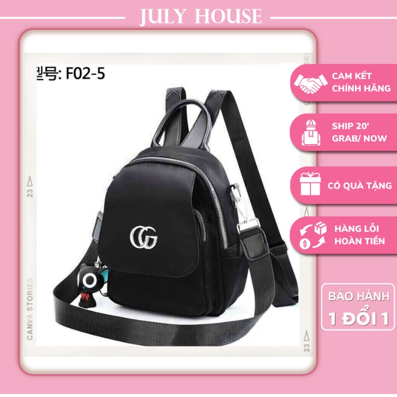 Balô Nữ Dù Thời Trang Chất Dù Xịn Thời Trang Nữ Cao Cấp July House - Ms15