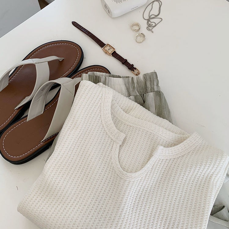 Áo thun dài tay cổ chữ u thiết kế mới thời trang dành cho nữ