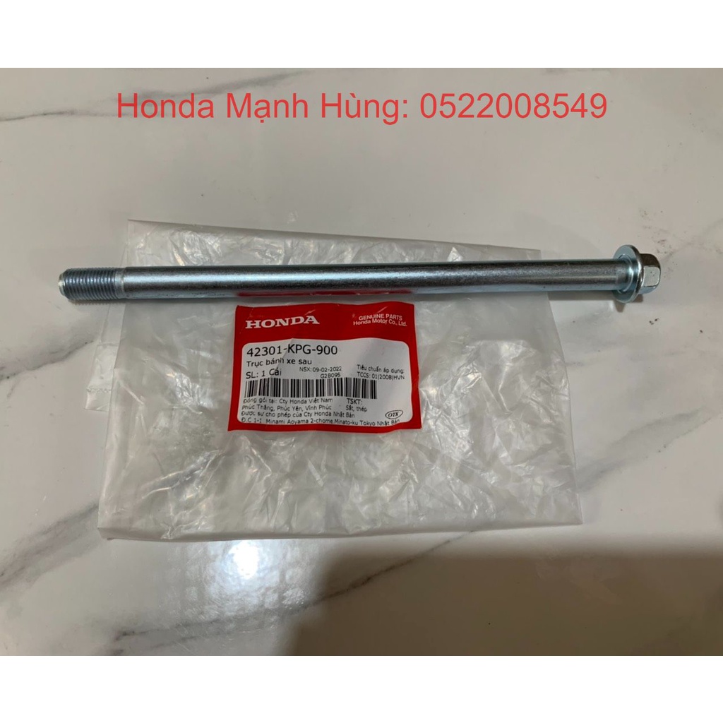 Trục bành xe sau HONDA WAVE RS100, FUTURE NEO. 42301KPG900