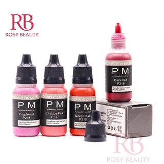 Mực phun xăm PM phun mày môi 10ml mực trong tự nhiên