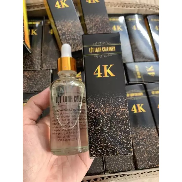 Nước lột lạnh collagen 4K