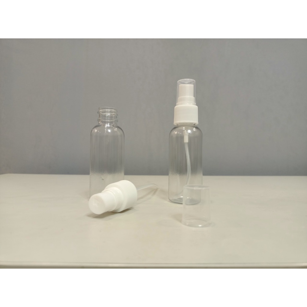 Bình Xịt 50ml, Chai Lọ Chiết Mỹ Phẩm/ Dung Dịch Dạng Lỏng Có Vòi Xịt Phun Sương