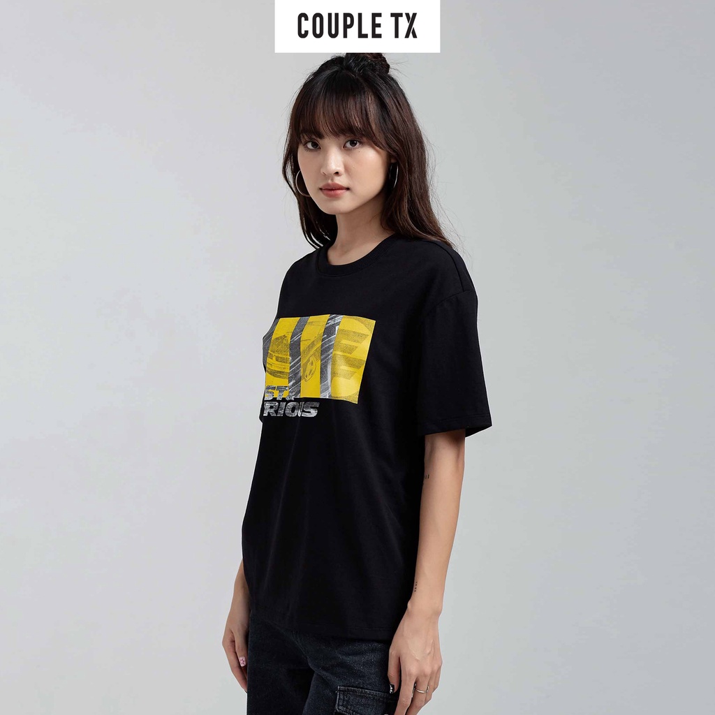 Áo Thun Nữ Couple TX Relax In Tram Xe FF WTS 2184