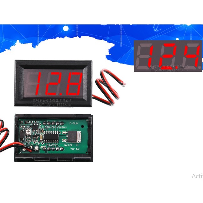 Vôn Kế Kỹ Thuật Số 5-120v