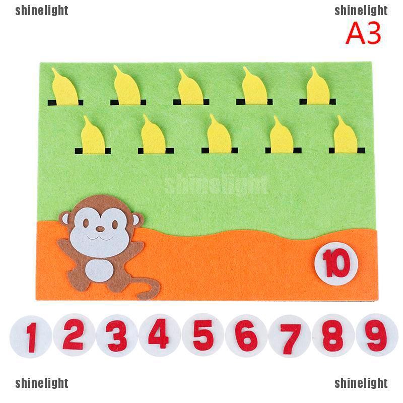 Bộ đồ chơi chữ số vui nhộn dạy bé học toán