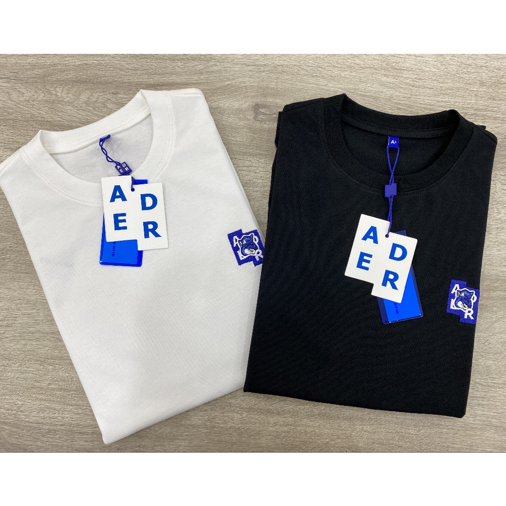 Áo Thun Ngắn Tay Thêu Chữ Và Hình Cáo Nhỏ Phong Cách Đường Phố Cho Nam Và Nữ