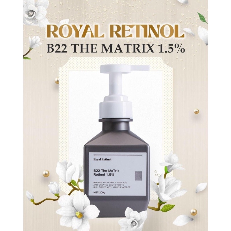 Kem Body Siêu Trắng Retinol B22 The Matrix