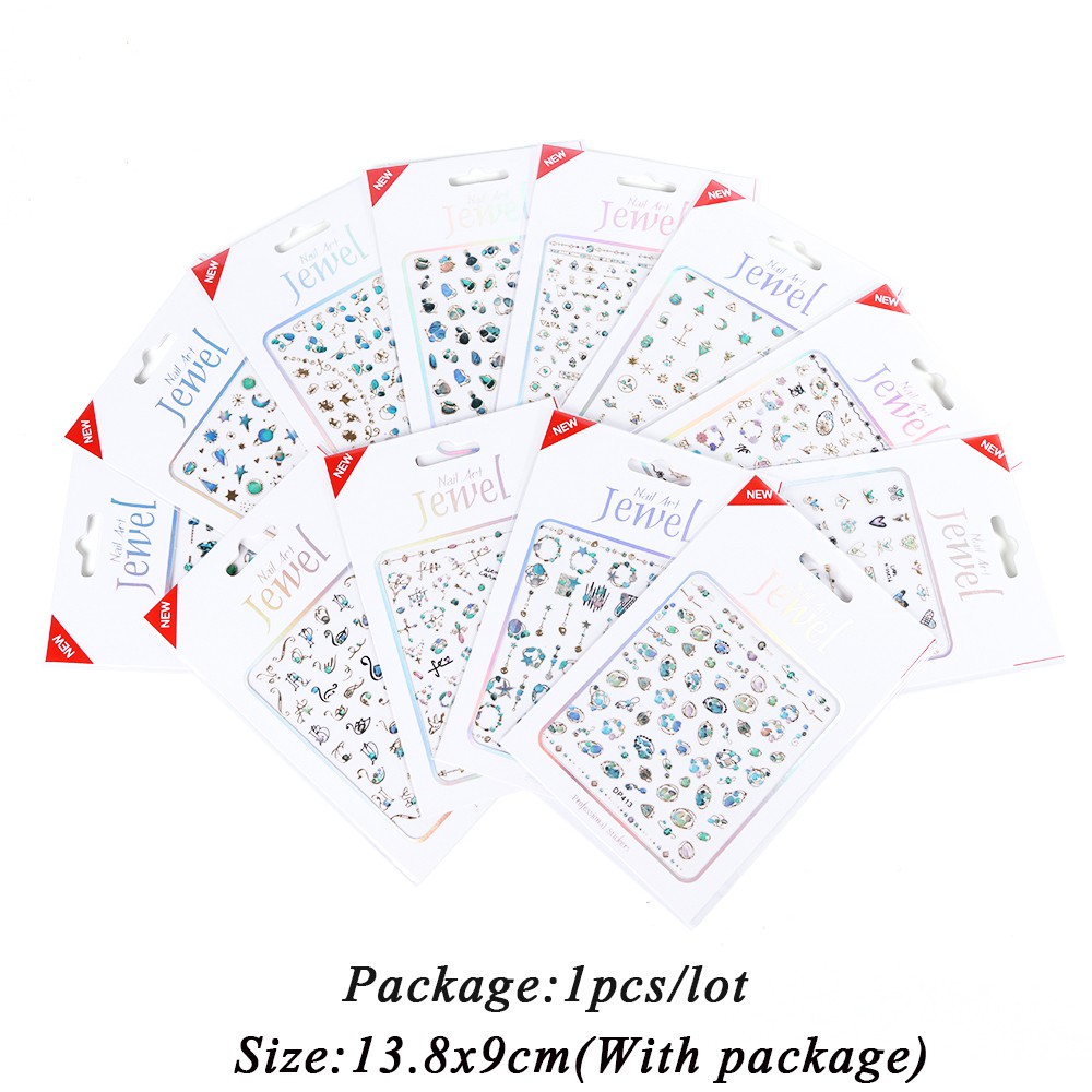 [Hàng mới về] Miếng dán trang trí móng 3D xinh xắn