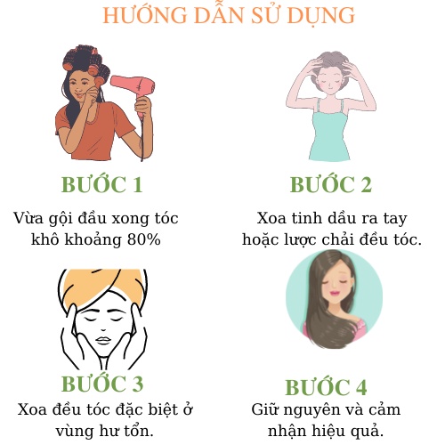 Tinh Dầu Dưỡng Tóc Uốn Khô Xơ Tóc Nhuộm JCKOO Mỹ Phẩm Hana Chăm Sóc Tóc Hư Tổn 70ml