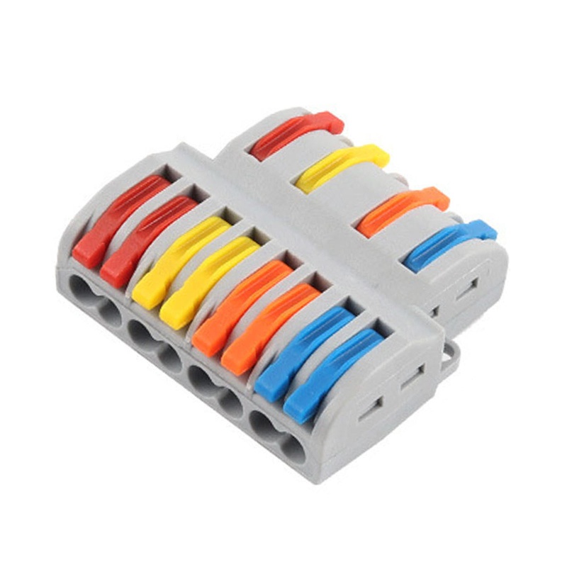 Set 5 Đầu Nối Dây Cáp 4 Trong 8 Connec