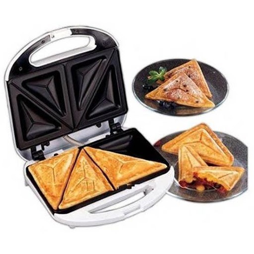 Máy nướng bánh NikaiMáy Kẹp Nướng Bánh Mì NIKAI, Ép Bánh Sandwich, Rán Trứng, Làm Đồ Ăn Sáng, Nướng Thịt 2 Mặt Đa Năng