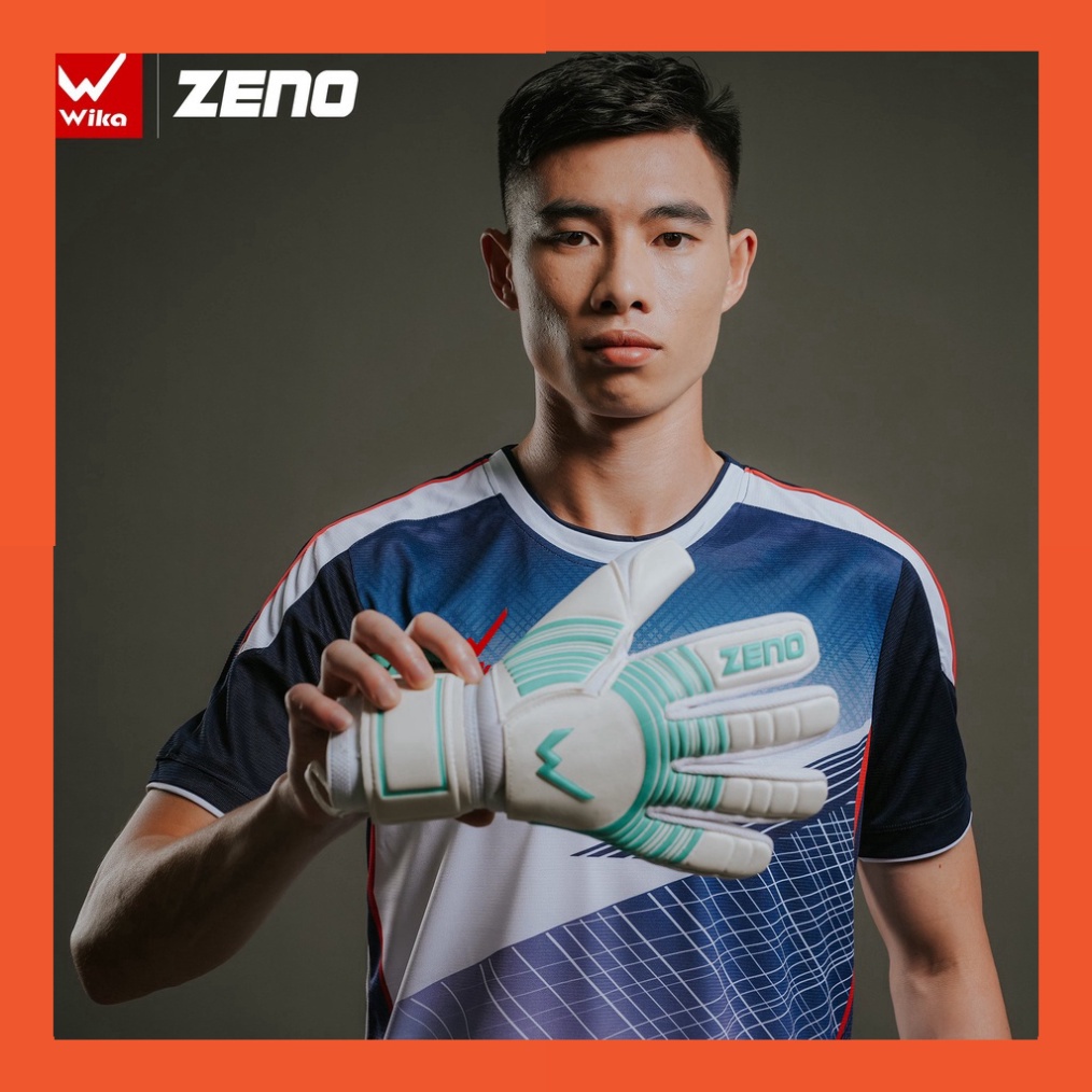 Găng Tay Thủ Môn Wika Zeno, Bao Tay Thủ Môn Quan Văn Chuẩn Chính Hãng Full Size 8 9 10